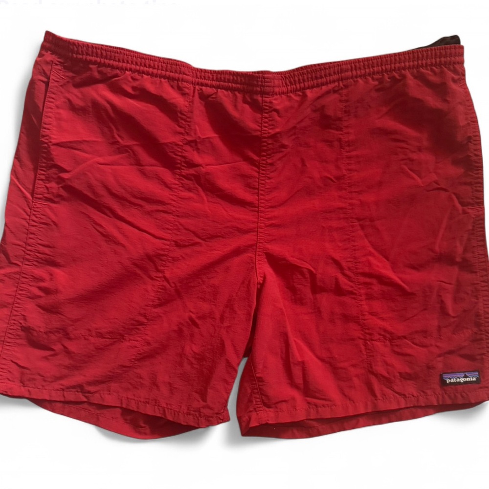 Patagonia Red  Shorts Men’s L Outdoor Swim